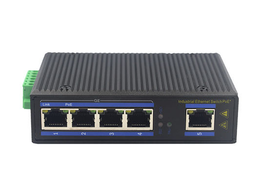 Interruptor IP40 MSG1204P 1000M dos ethernet do ponto de entrada da fibra 4 port10Base-T