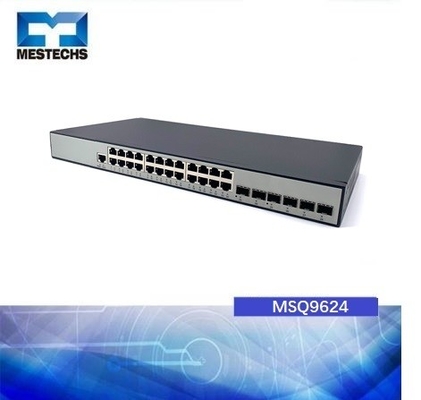 Interruptor 24x da gestão de MSQ9624 2.5G L3 rentabilidade do interruptor de 2.5GT + de 6x SFP+