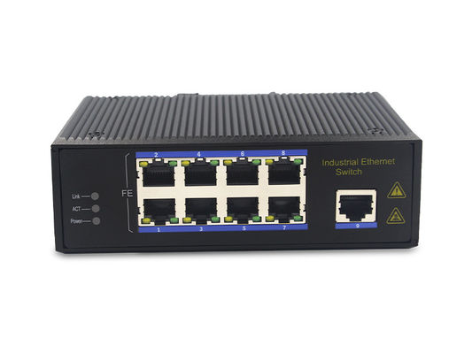 Interruptor IP40 MSE1009P de 9 ethernet do ponto de entrada 3W dos portos 100Base-TX 100M