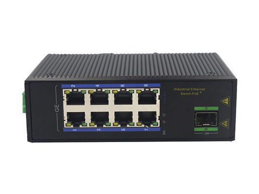 Interruptor industrial IP40 dos ethernet do ponto de entrada de MSG1108P 100Base-T RJ45 1000M