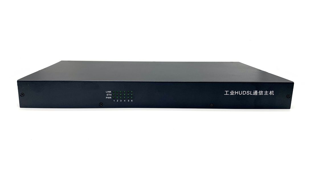 router do DSL dos portos 1U 6 de 6.5km, longa distância Uptream alto do router de ADSL VDSL2