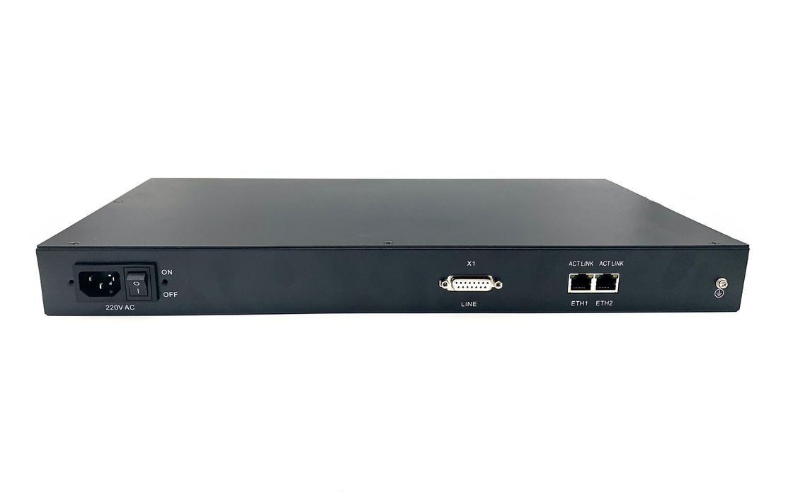 router do DSL dos portos 1U 6 de 6.5km, longa distância Uptream alto do router de ADSL VDSL2