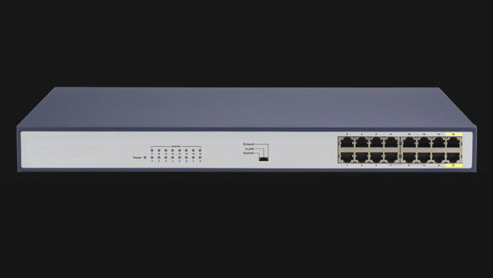 portos de 1000Base-TX 1000M Gigbit Ethernet Switch MSG1016 16