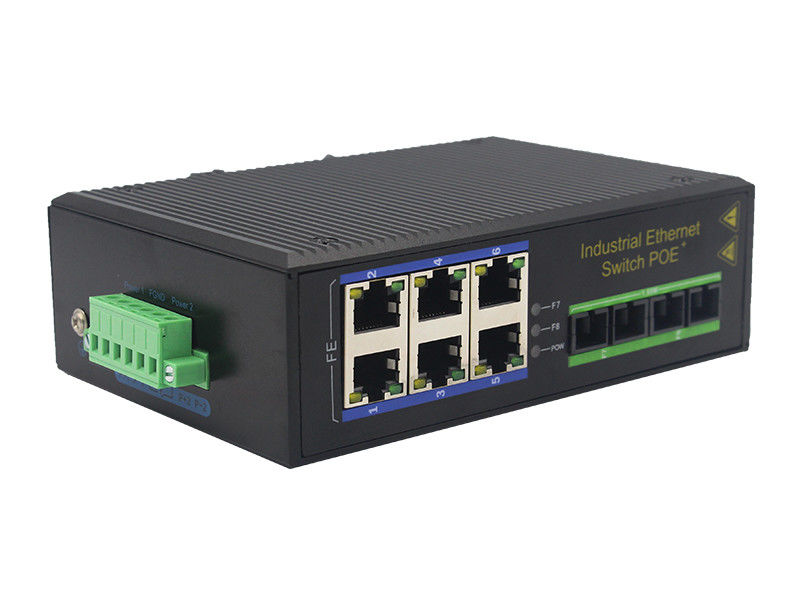 MSE1206 6 10BaseT portuário 100M Industrial Ethernet Switch