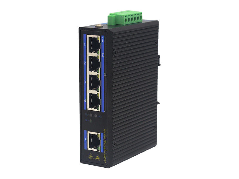 1 interruptor MSG1005 5 100Base-TX portuário de Gigabit Ethernet da ligação descendente do Uplink 4