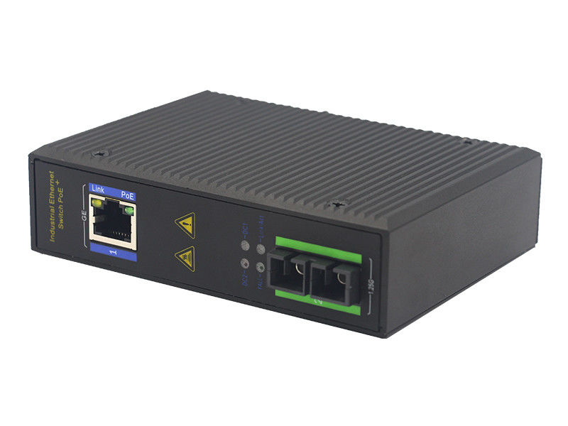 1000M 1 poder portuário de 1000Base-X MSG1101 sobre o interruptor dos ethernet