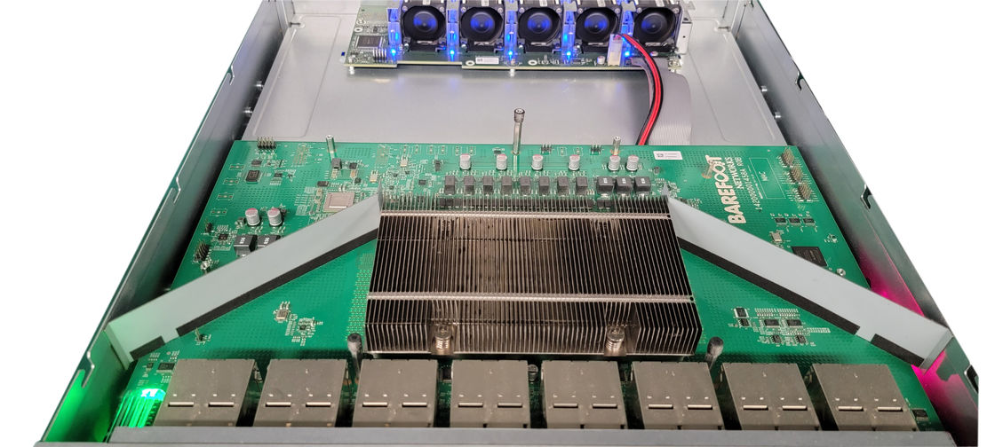 Interruptor programável P4 48VDC MBF-P4032X dos ethernet de QSFP28 9,5 Bpps
